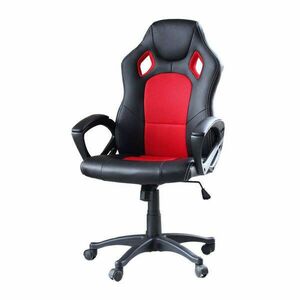 Timeless Tools Gamer szék több színben - basic-színes háttámla, piros kép