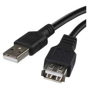 EMOS USB kábel 2.0 A – A/F csatlakozó 2m kép