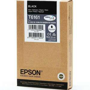 Epson T6161 Tintapatron Black 3.000 oldal kapacitás, C13T616100 kép