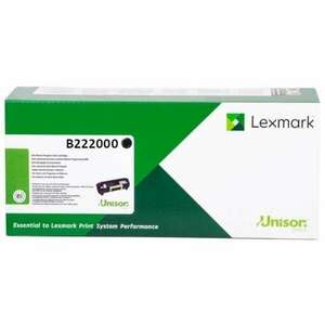 Lexmark B2236 Black lézertoner eredeti 1, 2K B222000 kép