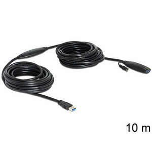 Delock USB 3.0 hosszabbító kábel, aktív 10 m kép