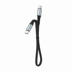 USB-C to USB-C Dudao 100W PD 0.23m cable (black) kép