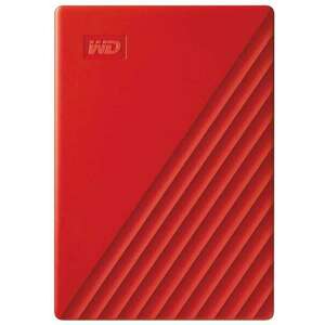 Western Digital 4TB My Passport USB 3.0 Külső HDD - Piros kép