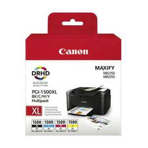 Canon PGI-1500XL tintapatron - fekete kép
