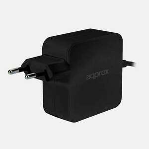 Approx Univerzális USB Type-C Notebook adapter 90W Fekete APPA90C kép