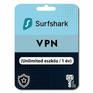 Sursfhark VPN (Unlimited eszköz / 1 év) (Elektronikus licenc) kép
