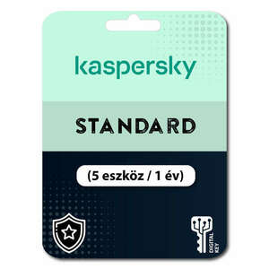 Kaspersky Standard (EU) (5 eszköz / 1 év) (Elektronikus licenc) kép