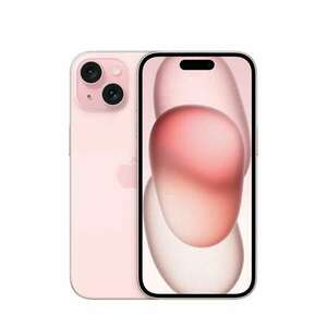 Apple iPhone 15 128GB 6GB RAM Mobiltelefon, Pink kép