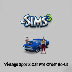 The Sims 3: Vintage Sports Car Pre-Order Bonus (DLC) (Digitális k... kép