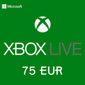 Xbox Live Gift Card 75 EUR (Digitális kulcs - Xbox One / Xbox Ser... kép