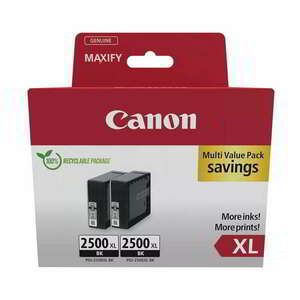 Canon PGI-2500XL Eredeti Tintapatron Twin Pack Fekete kép