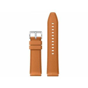 Xiaomi Watch S1 Strap (Leather)- óraszíj (501549) Brown / Barna kép