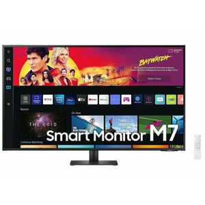 SAMSUNG M7 32 UHD VA Smart monitor (LS32BM700UPXEN) fekete kép