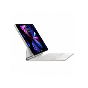 Apple Magic Keyboard harmadik generációs 11 hüvelykes iPad Próhoz és negyedik generációs iPad Airhez (MJQJ3LB/A) fehér - US angol kép