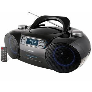 Sencor SPT 4700 rádió CD/MP3/USB/SD/BT (35050801) fekete kép