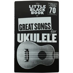 MS The Little Black Book Of Great Songs For Ukulele kép