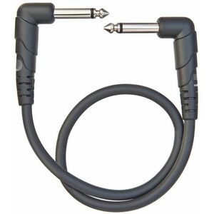 D'Addario PW-CGTPRA-01 Classic Series Patch Cable, Right-Angle, 1' kép