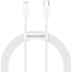 Kábel Baseus Superior Series Cable USB-C to Lightning, 20W, PD, 1, 5m (white) (6953156205345) kép