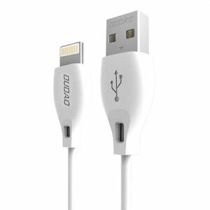Dudao L4L kábel USB / Lightning 2.1A 2m, fehér (L4L 2m white) kép