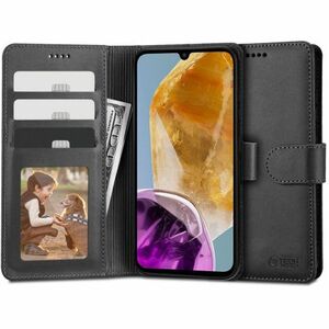 Tech-Protect Wallet könyv tok Samsung Galaxy M15 5G, fekete kép