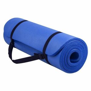MG Gymnastic Yoga Premium csúszásgátló jógaszőnyeg 10mm + tok, kék (WNSP-BLUE) kép