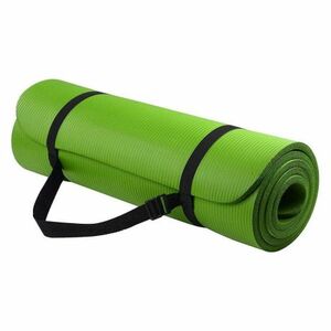 MG Gymnastic Yoga Premium csúszásgátló jógaszőnyeg 10mm + tok, zöld (WNSP-GREE) kép