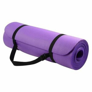 MG Gymnastic Yoga Premium csúszásgátló jógaszőnyeg 10mm + tok, lila (WNSP-PURP) kép