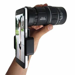 16x52 Zoom távcső, teleobjektív mobiltelefonra kép
