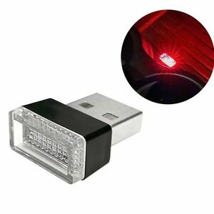 Mini autós LED fény Piros kép