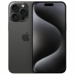Apple iPhone 15 Pro Max 256GB, fekete titanium kép