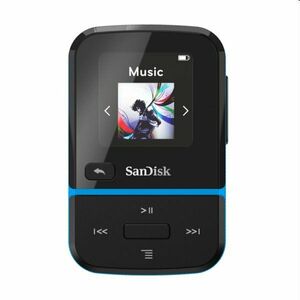 SanDisk MP3 Clip Sport Go 32 GB Lejátszó, kék kép