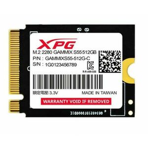 XPG GAMMIX S55 512GB (SGAMMIXS55-512G-C) kép