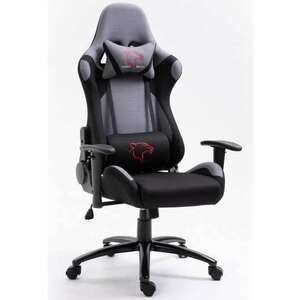 Dark Gamer szék nyak- és derékpárnával, 130 kg, Ruhaszövet anyag, ... kép