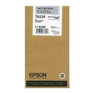 Epson T6539 tintapatron Light Light Black 200ml (C13T653900) kép