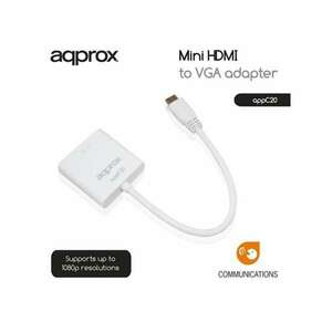 Approx APPC20 Mini HDMI to VGA Adapter kép