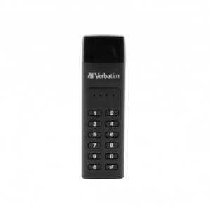 Pen Drive 64GB Verbatim Keypad Secure fekete USB-C (49431) kép