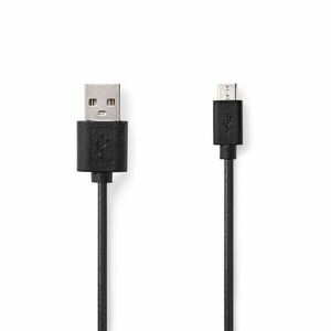 USB kábel | USB 2.0 | USB-A Dugasz | USB Micro-B Dugasz | 7.5 W |... kép