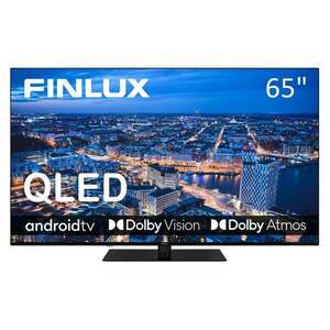 Finlux 65FUH7161 65" 4K UHD Fekete Smart QLED TV kép