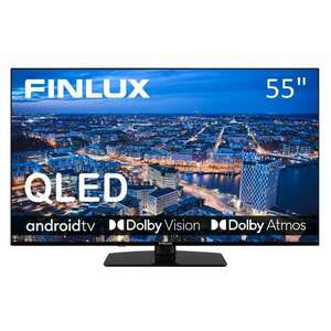Finlux 55FUH7161 55" 4K UHD Fekete Smart QLED TV kép