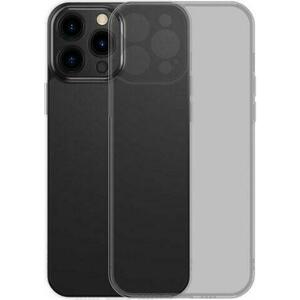 Apple iPhone 13 Pro Max Frosted Glass Protective cover black (ARWS000501) kép
