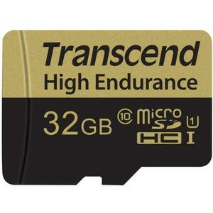 microSDHC High Endurance Class 10 +Adapter (TS32GUSDHC10V) kép