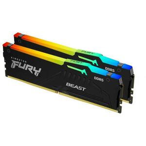 FURY Beast RGB 16GB (2x8GB) DDR5 6000MHz KF560C30BBEAK2-16 kép