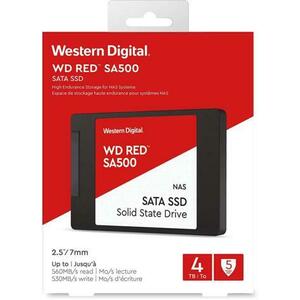 WD Red 2.5 SA500 4TB SATA3 (WDS400T1R0A) kép
