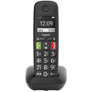 Gigaset E290, ECO DECT telefon, fekete kép