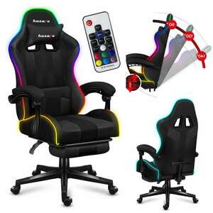 Power 4.7 RGB Mesh Gamer szék nyak- és derékpárnával, lábtartóval... kép