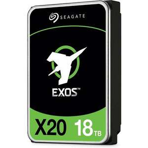 Seagate Enterprise Exos X20 3.5" 18000 GB 12Gb/s SAS belső merevlemez kép