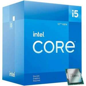 Intel Core i5-12400F 6 mag 2.5GHz LGA 1700 BOX (BX8071512400F) kép
