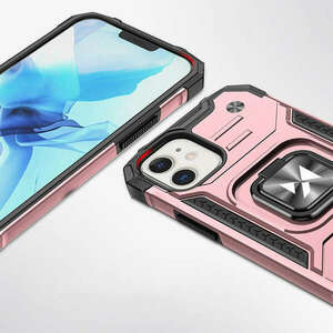 Apple iPhone 12 mini Wozinsky Ring Armor gyűrűs ütésálló tok, Róz... kép