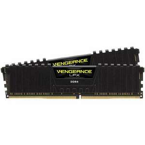 Corsair 64GB /3000 Vengeance LPX Black DDR4 RAM KIT (2x32GB) kép
