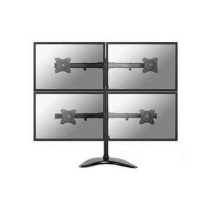 NewStar NeoMounts 10"-27" LCD TV/Monitor asztali tartó Fekete kép